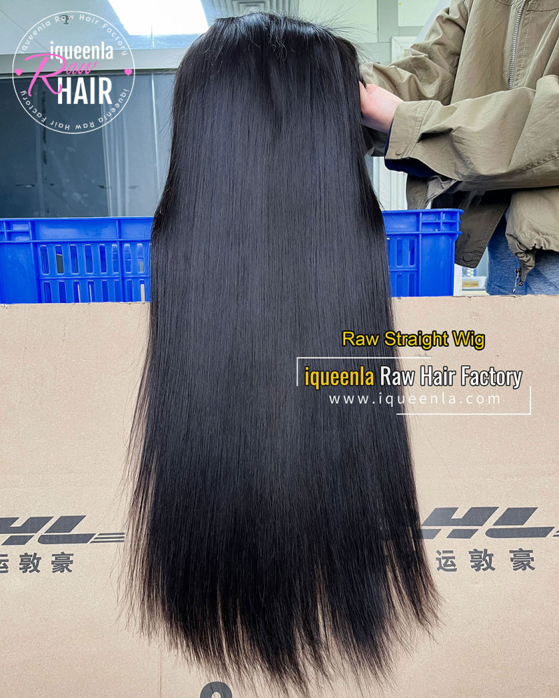 iqueenla Customize Raw Straight lace wig for all kinds of constructions