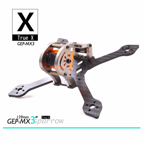 GEP MX3 Sparrow 3&quot; Micro FPV Racing Drone Frame
