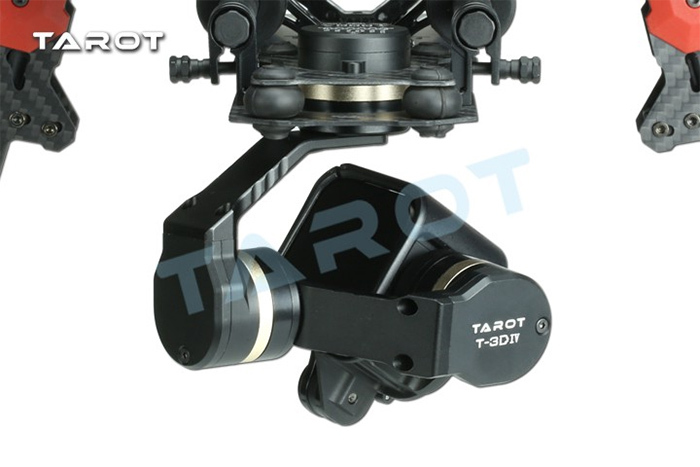 Tarot GOPRO T-3D Ⅳ Metal 3 Axis Brushless Gimbal for GoPro 4 Session TL3T02