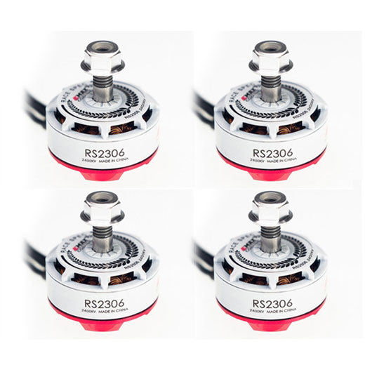 EMAX RS2306 2400KV Brushless Motor for FPV Racing Drones (4 Pieces)
