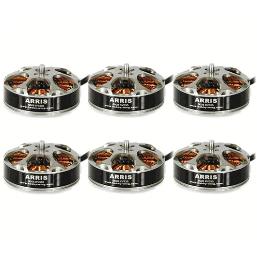 ARRIS 5008 335KV High Efficiency Brushless Motor for Drones (6 PCS)