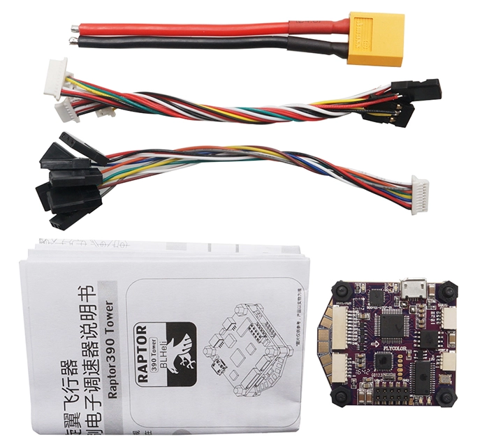 Flycolor Raptor Flycolor Raptor 390 Tower 30A w/ F390 30A 4 in 1 ESC + F3 + OSD + PDB ...