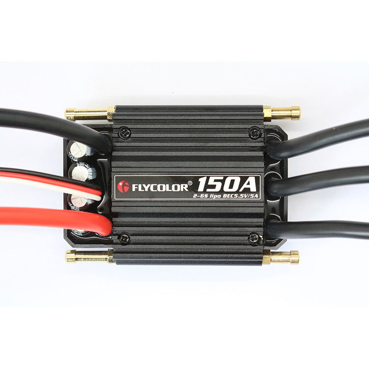 Flyclor FlyMonster 150A Waterproof Brushless ESC for RC Boats