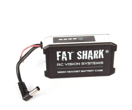 FatShark FSV1814 18650 Li-Ion Cell Goggle Headset Battery Case