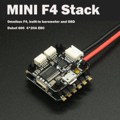 Omnibus Mini F4 Stack with 4IN1 20A Dshot600 ESC and OSD