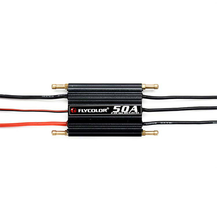 Flyclor FlyMonster 50A Waterproof Brushless ESC for RC Boats
