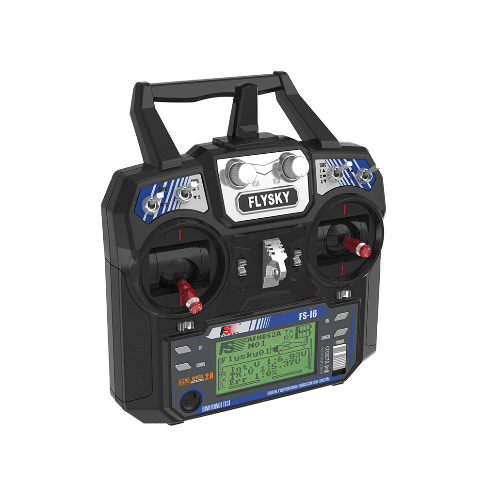 Flysky FS-i6 2.4GHz 6CH Radio System Transmitter with FS-1A6B Receiver