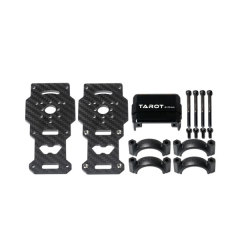 Tarot 25MM Carbon Fiber Motor Mount/Black (TL96026-01)