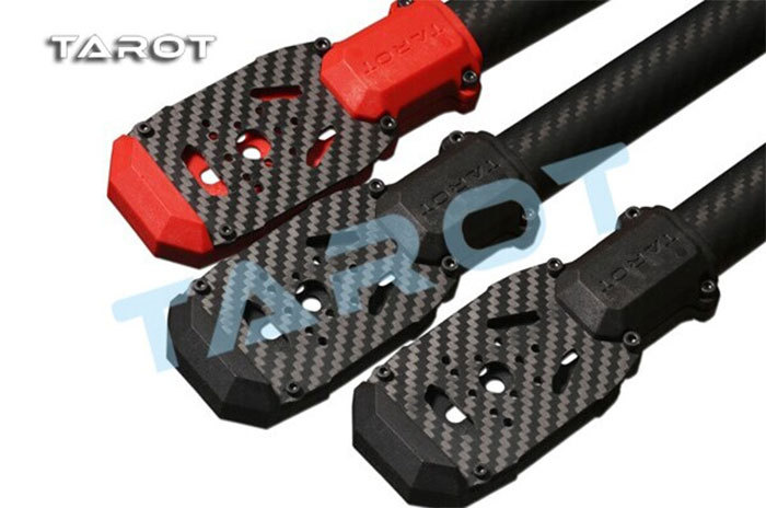 Tarot 25mm Plastic Motor Mount/Red (TL96027-02)