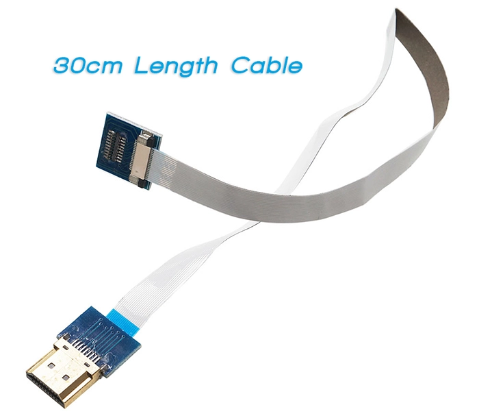 FPV Super Soft HDMI Cable 30CM (Micro Interface to Standard Interface)
