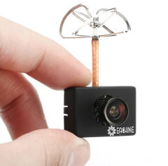 Eachine MC01 AIO 5.8G 40CH 25MW VTX 600TVL 1/3 Cmos FPV Camera