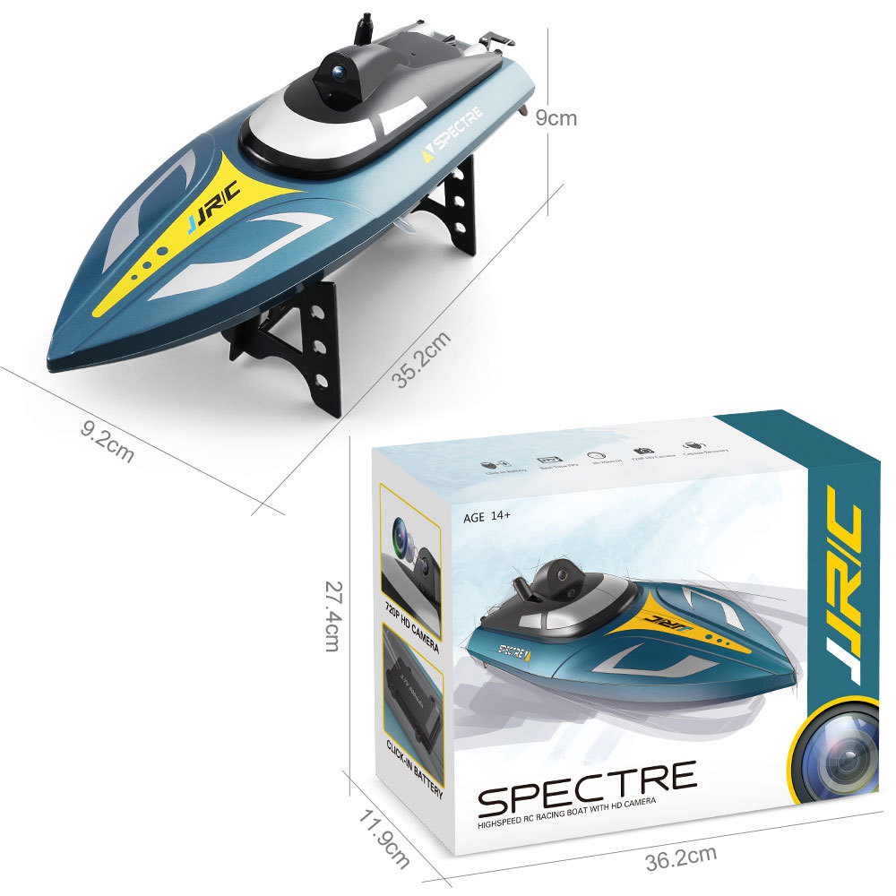 JJRC S4 SPECTRE Rc Boat with 720P HD Camera WIFI FPV Racing Boat