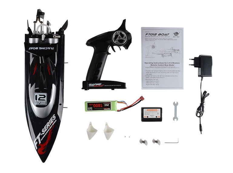 Feilun FT012 RC Racing Boat Professional 2.4G Brushless High Speed Racing Boat
