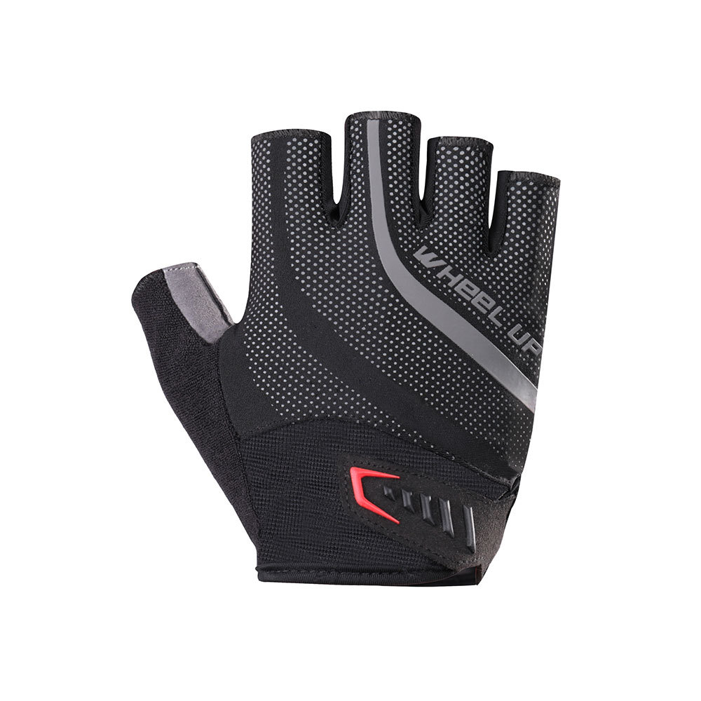 WHEEL UP Cycling Gloves Half Finger Breathable,Gel Pad Shocking-absorbing Cycling Gloves