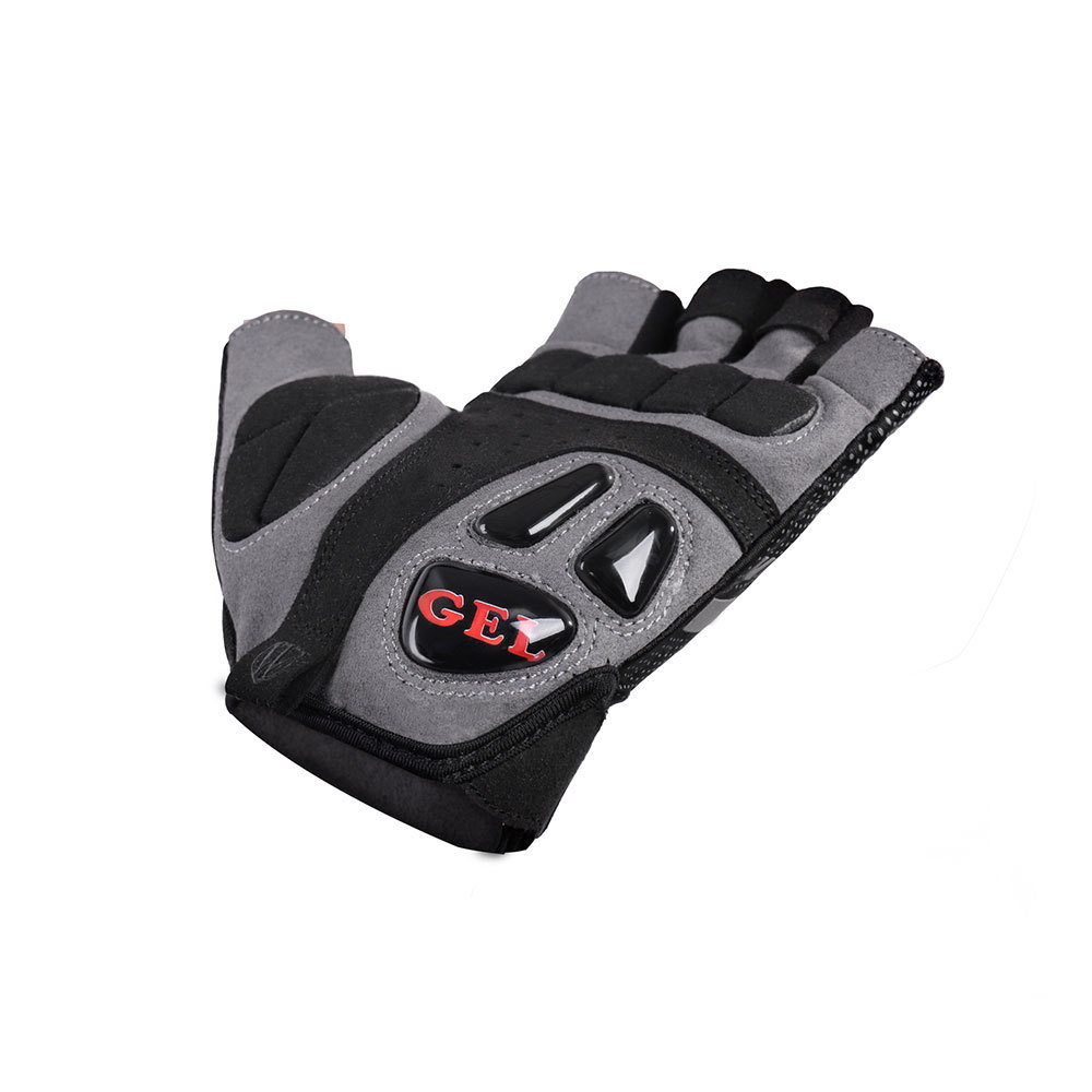 WHEEL UP Cycling Gloves Half Finger Breathable,Gel Pad Shocking-absorbing Cycling Gloves