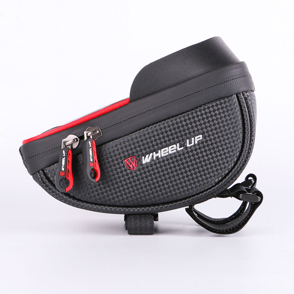 Waterproof Touch Screen Bicycle Handbar Front Phone Frame Bag Holder