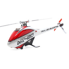 ALZRC Devil 420 FAST FBL 6CH 3D Helicopter Kit (Silver)