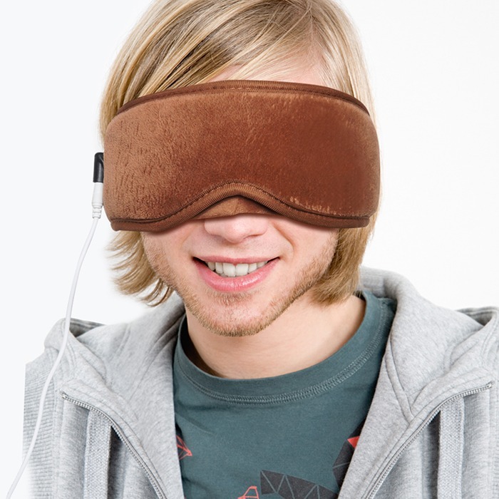 ARRIS Electric USB Heated Eye Mask with 5 Temperature Control Warm Treatment for Relieving Insomnia, Dry Eye