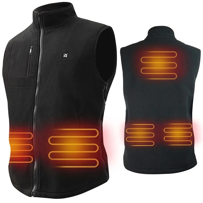 ARRIS Electric Heated Vest Size Adjustable 5V USB Warm Vest For Outdoor Camping Hiking