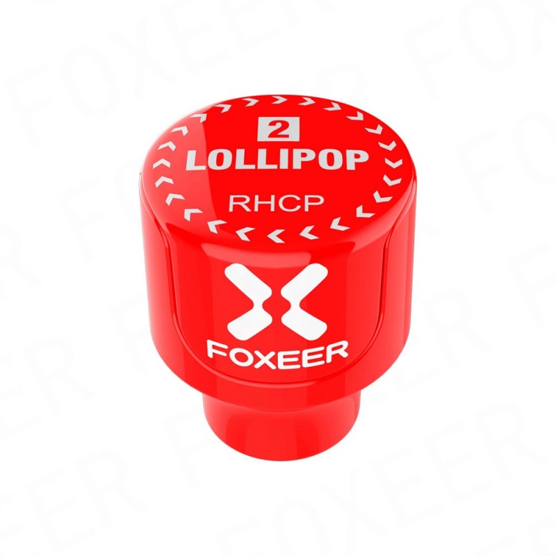 Foxeer Lollipop 2 Stubby 5.8G Omni Antenna Red SMA (2pcs)