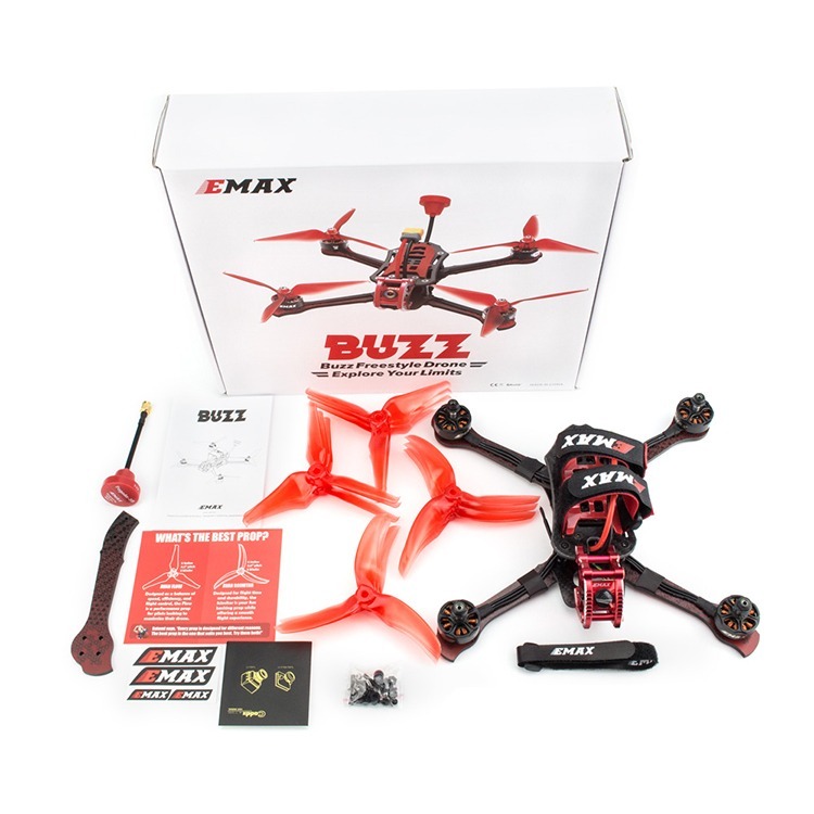 EMAX BUZZ 5&quot; 4S-6S Freestyle FPV Racing Drone BNF with Frsky RX