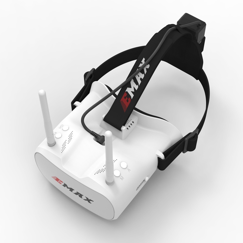 EMAX Tinyhawk FPVゴーグル 480 x 272 5.8G リアルタイムRCドローン空撮用ヘッドマウントディスプレイ