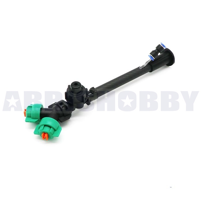 High Pressure Atomizing Dual Nozzle Extension Rod Pressure Double Nozzle