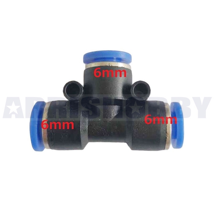 Agriculture Drone Water Pipe Connector Coverter 6mm-6mm-6mm