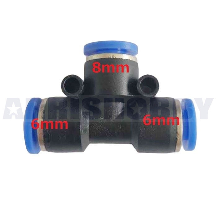 Agriculture Drone Water Pipe Connector Coverter 8mm-6mm-6mm