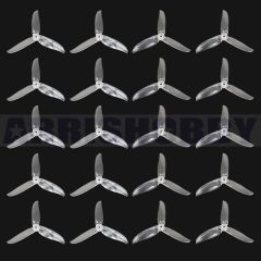 ARRIS 5045 PRO 3-blade Durable Propeller Blade for FPV Racing Drones (Transparent) (10 Pairs)