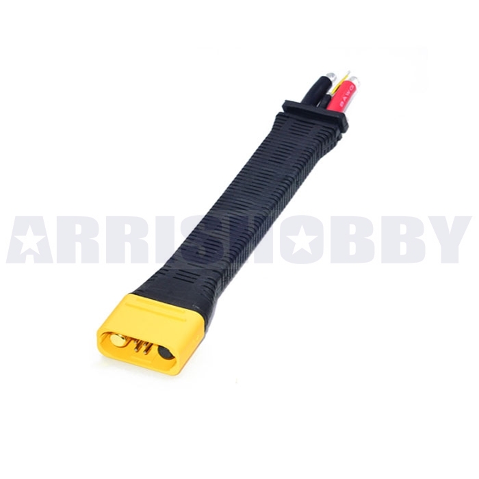 Amass AS150U Connector Anti Spark with Signal Pin with Long Silicone Wire Protective Cover (Male)