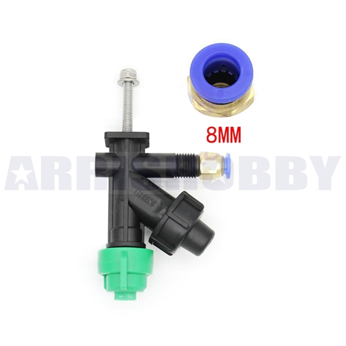 Screw Type High-pressure Spray Nozzle for Agricultural Spray Drone 8mm Outlet  Pipe 015 Nozzle (Fan Shape)