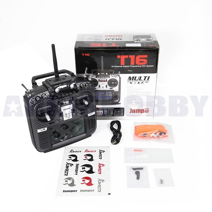 Jumper T16 Pro Hall V2 Carbon Fiber Hall Gimbals Open Source Multi-protocol Radio Transmitter