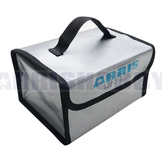 ARRISHOBBY RC Lipo Battery Safety Bag for Safe Charging & Storage (215 x 160 x 115mm)