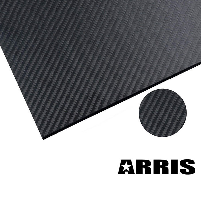 200X300X1.5MM 100% 3K Carbon Fiber Plate Panel Sheet Laminate 1.5mm Thickness (Matt Surface)