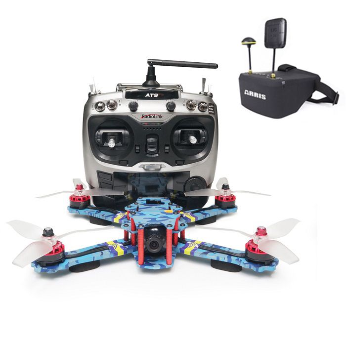 Arris c250 fpv racing quad fpv store rtf combo with ev800d goggle