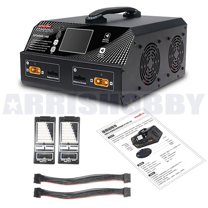 Ultra Power UP2400-14S 2X1200W 25A LiPo LiHV Battery Balance Charger With LCD Display for 6-14S Battery