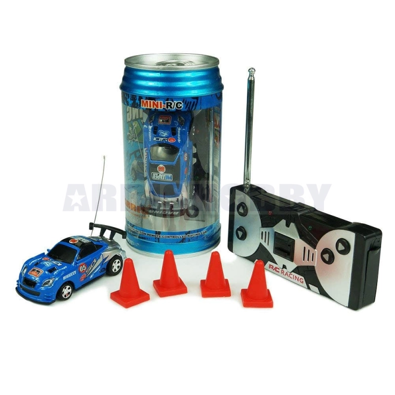 RCWING Multicolor Coke Can Mini RC Radio Remote Control Micro Racing Car Hobby Vehicle Toy Gift (1pcs)