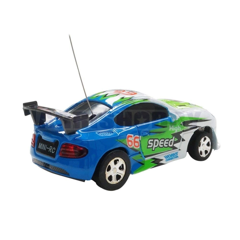 RCWING Multicolor Coke Can Mini RC Radio Remote Control Micro Racing Car Hobby Vehicle Toy Gift (1pcs)