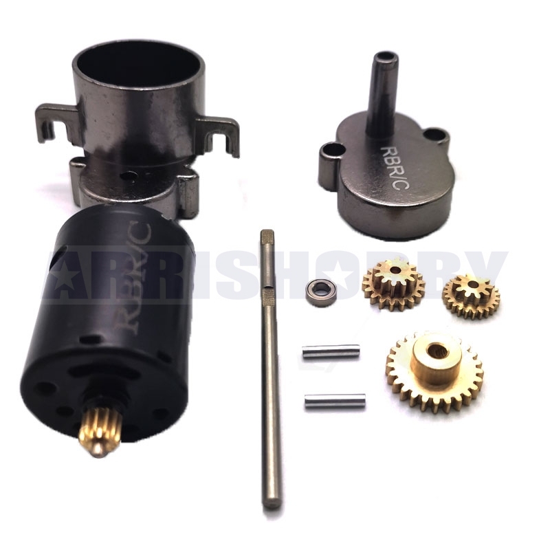 WPL D12 Upgrade Parts Full Metal Gearbox Parts