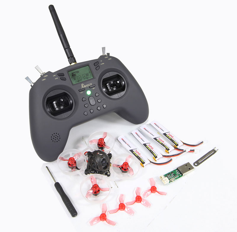 Happymodel Mobula6 1s 65mm Brushless Tinywhoop Drone RTF with Jumper T Lite V2 Radio