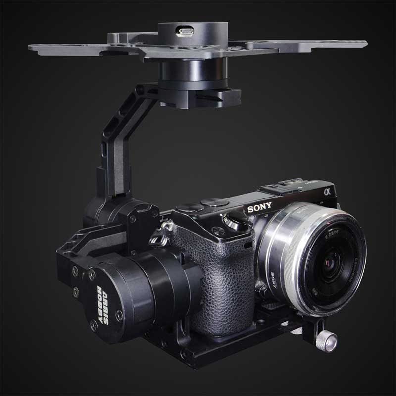 ZHAOYUN Plus 3 Axis brushless gimbal camera mount for drones 