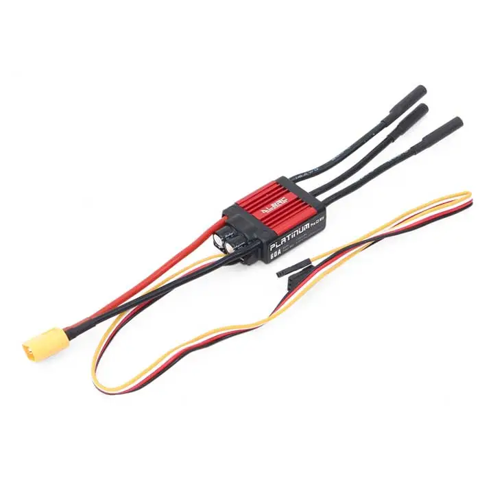 ALZRC Platinum 60A V4 Brushless ESC for RC Helicopters