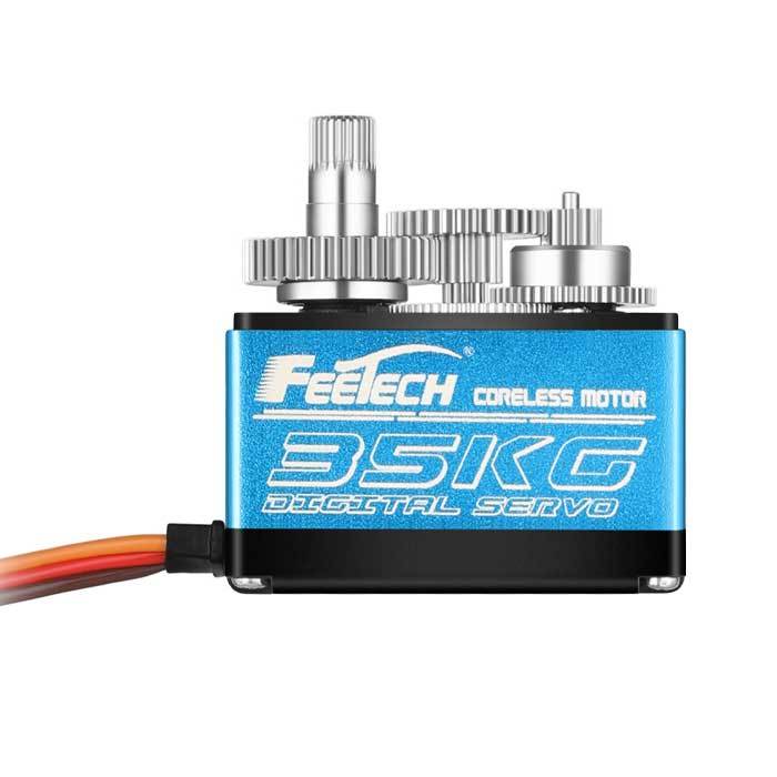 FEETECH FI7635M Steel Gear 7.4V 35kg/CM 0-180 Degree Rotation High Torque Digital Servo