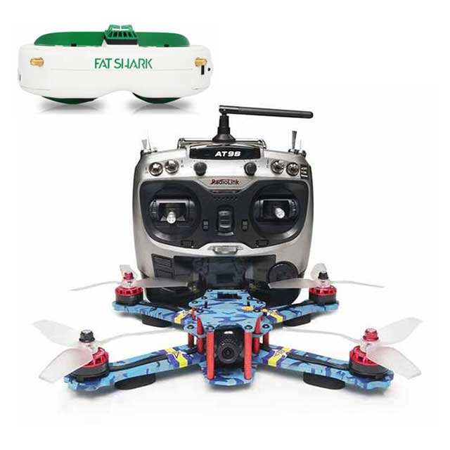 ARRIS C250 V2 RTF with Fatshark Attitude V6 Goggle FPV in All Version
