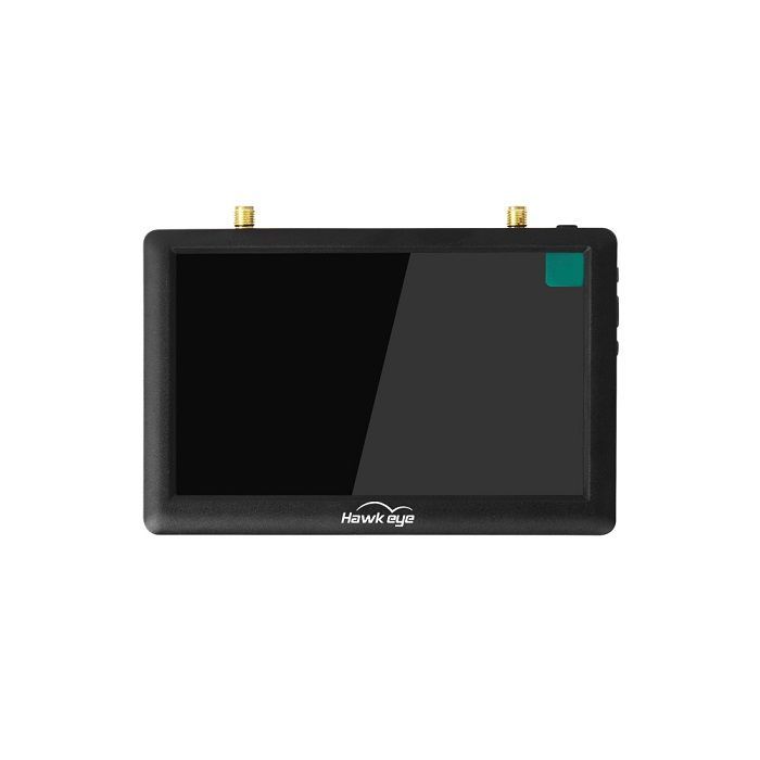 Hawkeye Little Pilot 3 Dual 48CH 5 inch FPV Monitor Built in battery with Dual Receivers