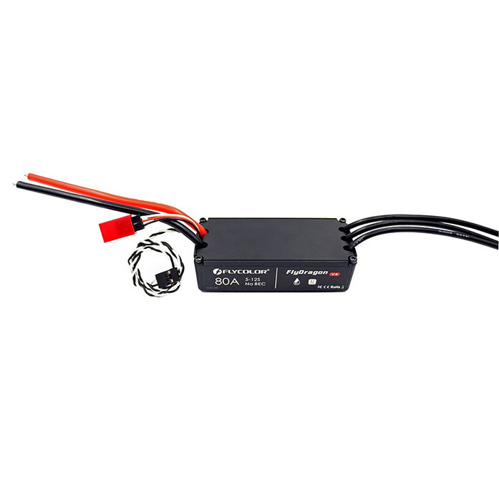 Flycolor Flydragon V4 80A 5-12S 32bit HV ESC for Agricultural Drones