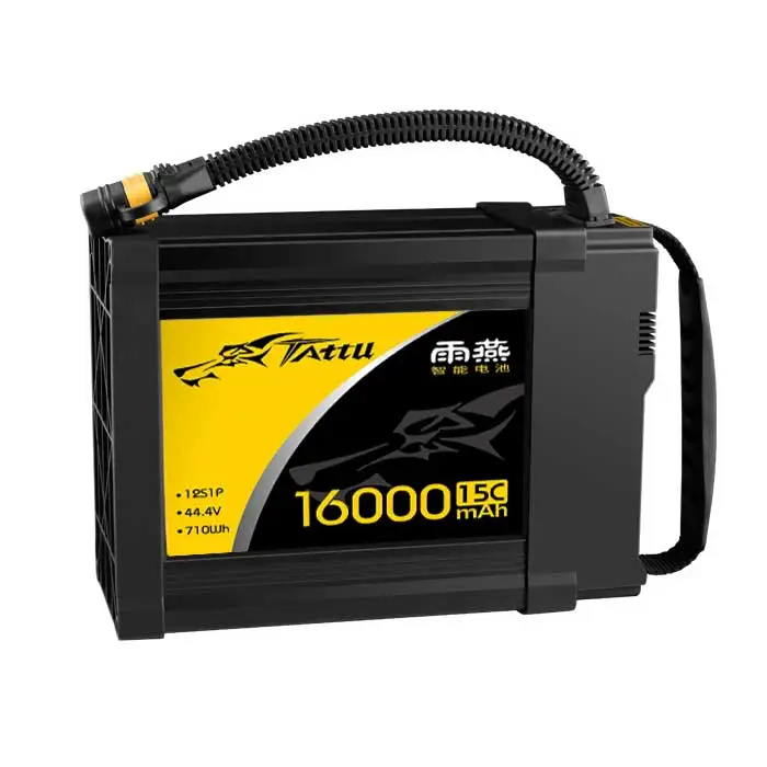 Tattu 12S1P 44.4V 16000mah 15C Intelligent Battery for UAV Agriculture Drones