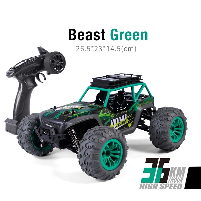 RCWING 1/14 2.4G 4WD Full-scale High-speed Off-road Waterproof Vehicle Remote Controller RC Monster Crawler RC Car