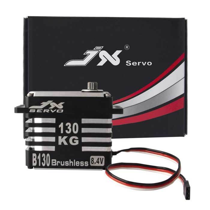 JX B130 130kg Brushless Servo Super Large Torque Full CNC Metal Gear Standard Digital Servo for Robot Rc Drone Airplane